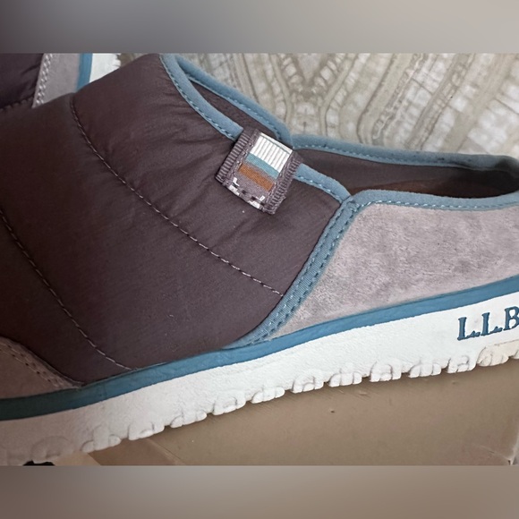 LL Bean womens 10 Mountain Classic Quilted Slides Shoes Slippers Indoor Outdoor - Picture 8 of 14